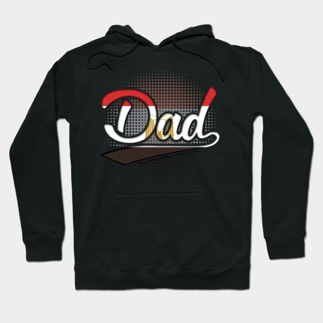 Egyptian Dad - Gift for Egyptian From Egypt Hoodie by Country Flags